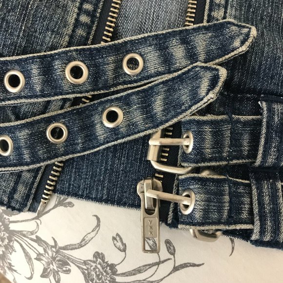 🏍️Bongo Denim Jacket | Blue | Size 9 - Picture 10 of 12